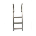 Square Tube Aluminum 3 Step Dock Ladder
