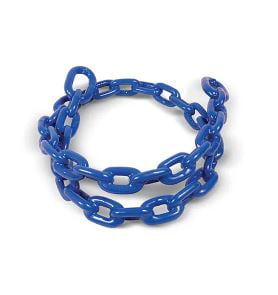Greenfield 2115-R 1/4" x 4' Anchor Lead Chain Royal Blue