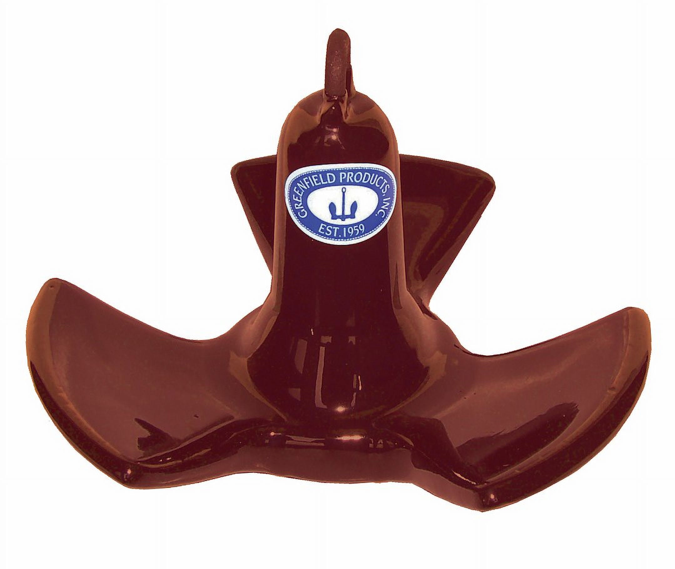 Greenfield 20lb Boat Anchor Deep Water; River Tri-Fluke Holds Up To 24' Boat