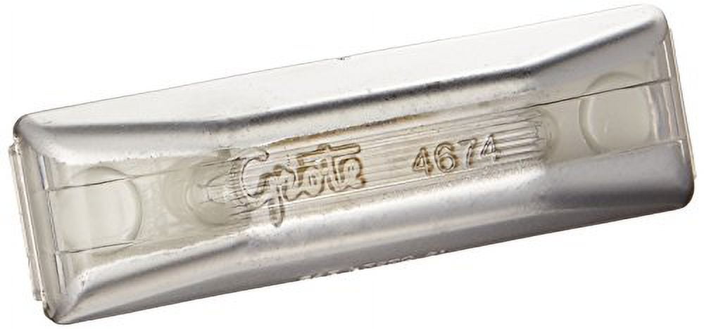 Dbl Blb Rect Lic Lamp