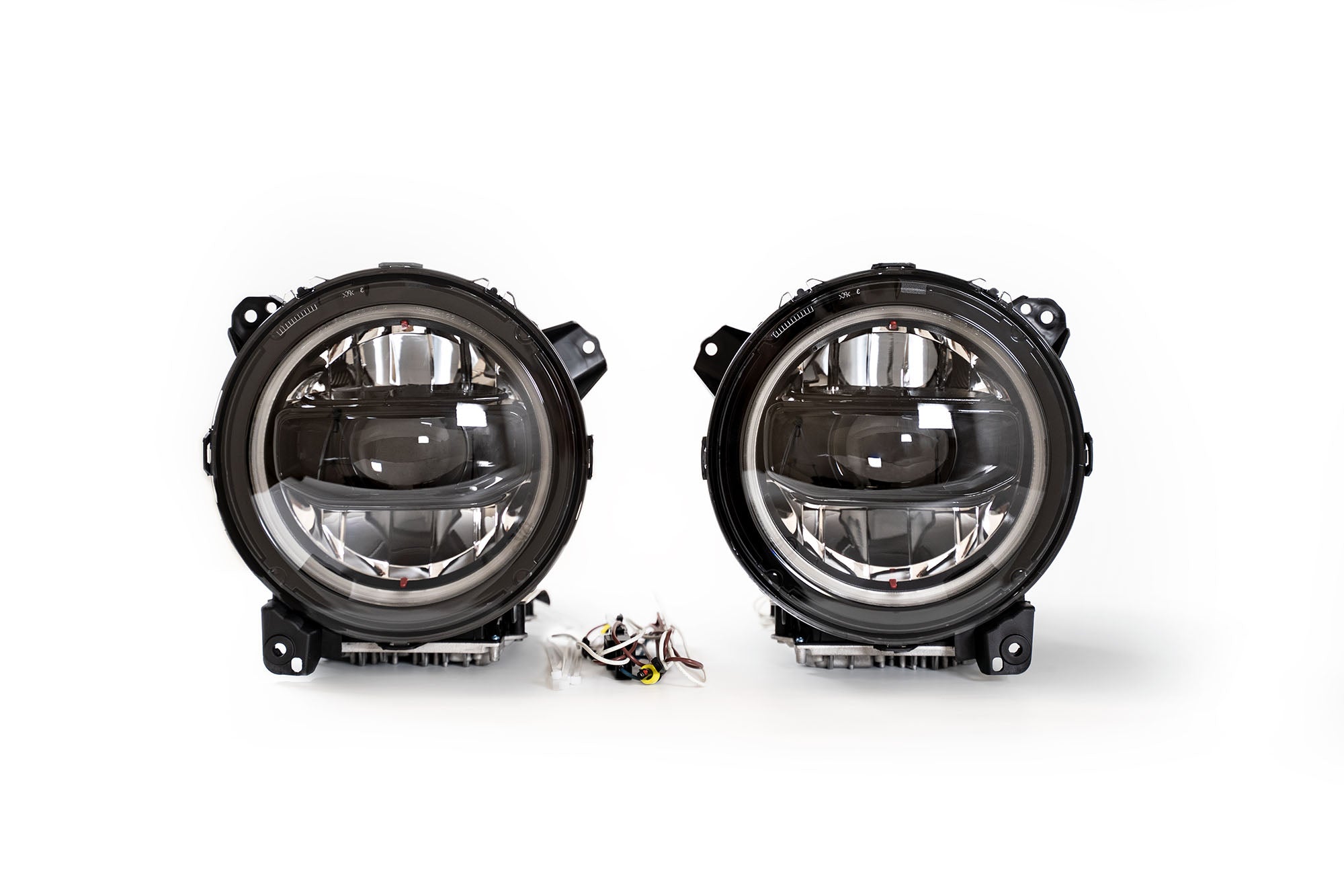 Jeep JL & Jeep JT LED Headlights Black