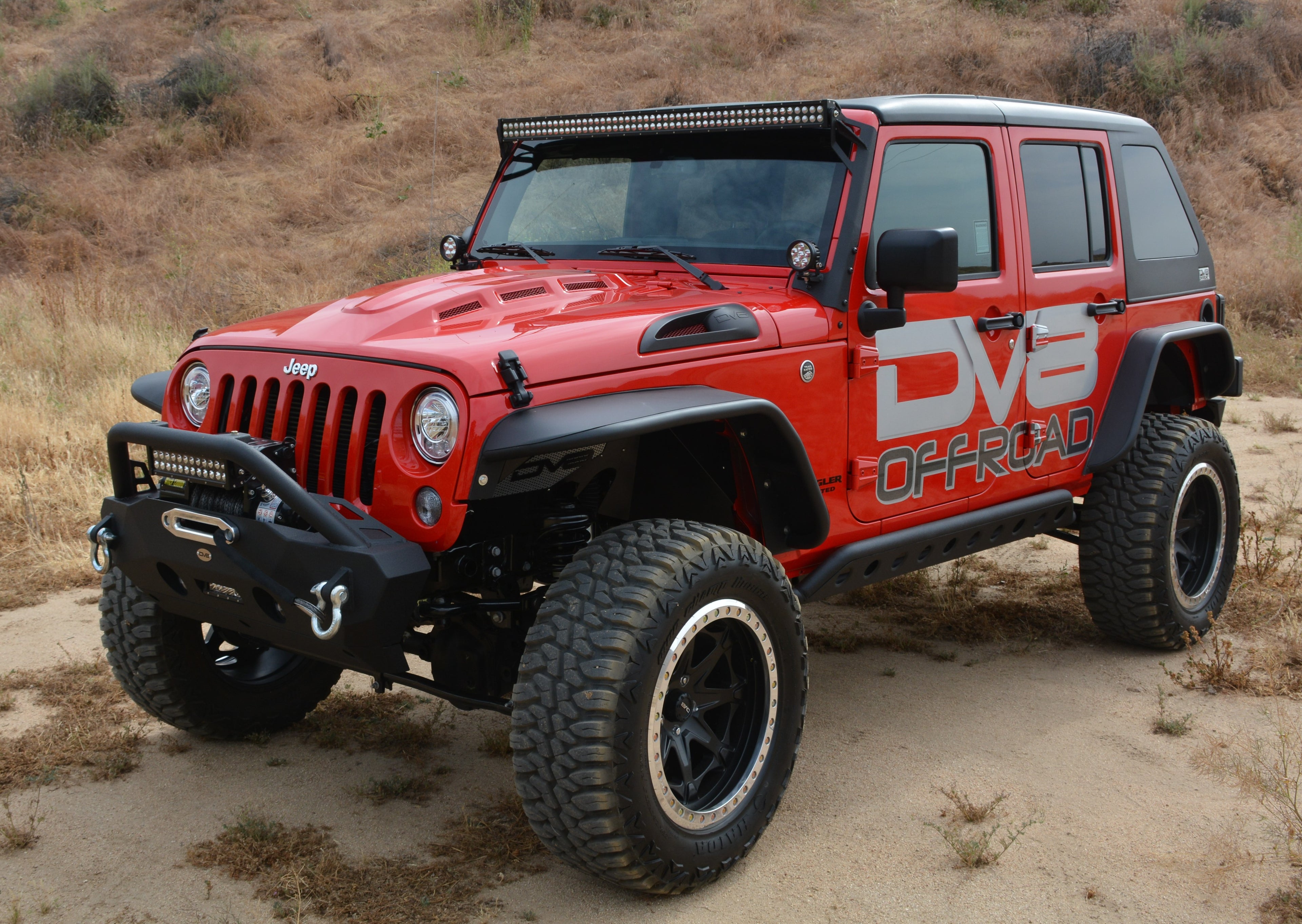 Jeep JK Heat Dispersion Hood