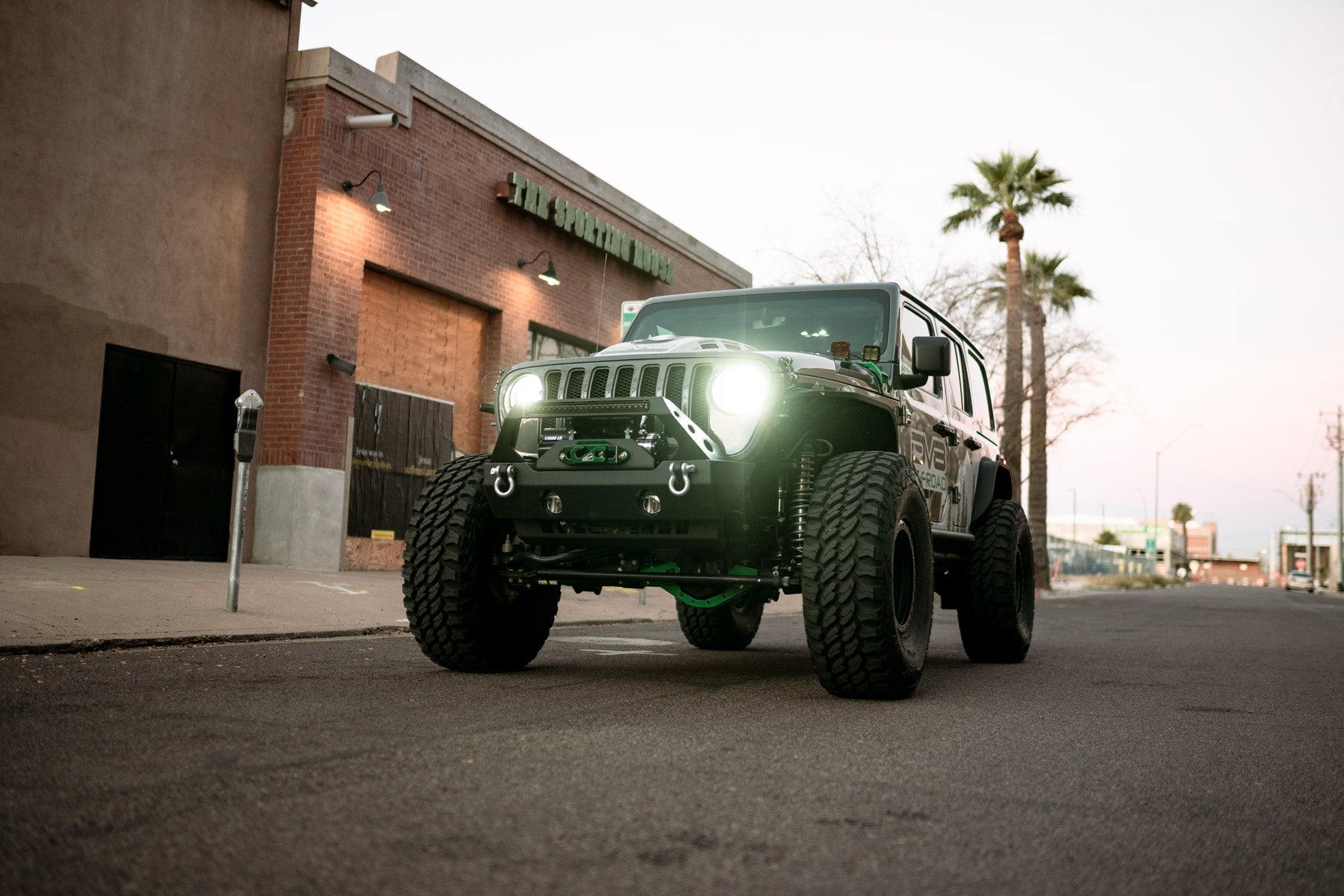 Jeep JL & Jeep JT LED Headlights Black