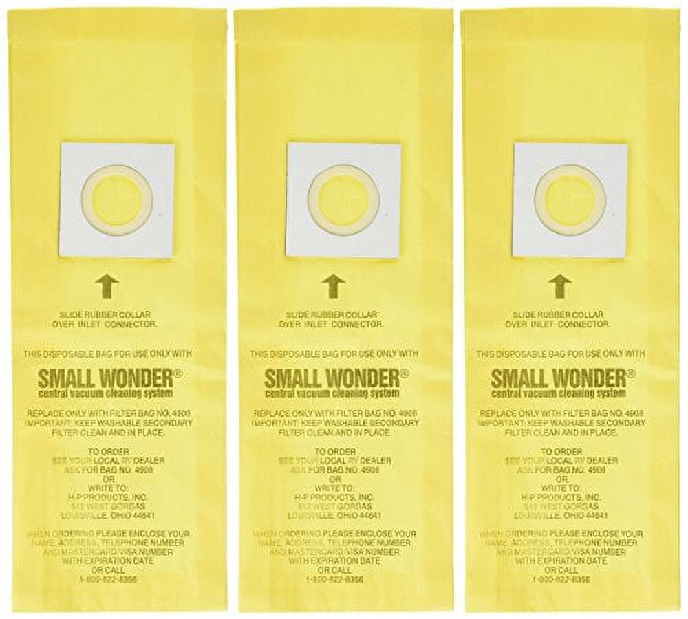 3PK Repl Bags Small Wonde