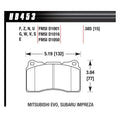 Pads Hpsar/Cad/Mit/Sub