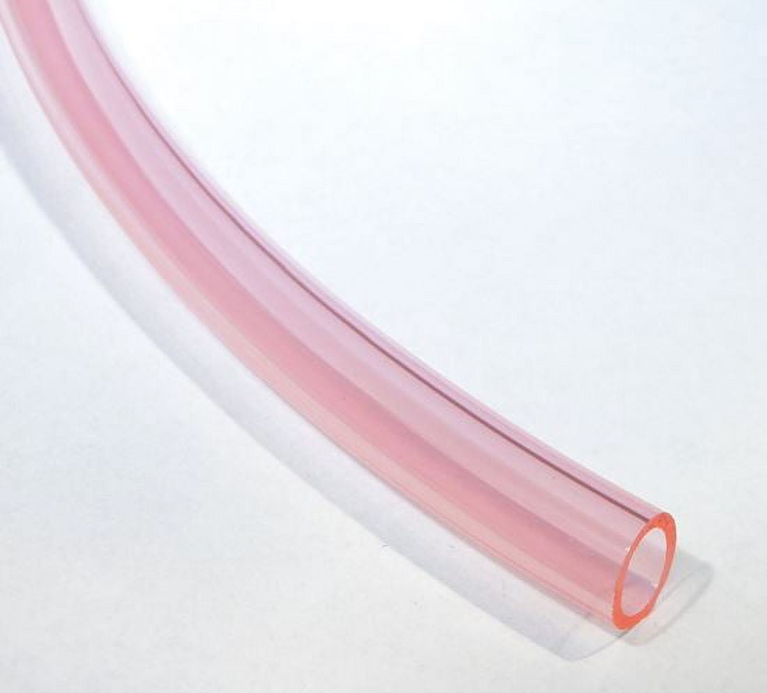 3/8'ID X 1/2'OD X 10FT. Trans Red