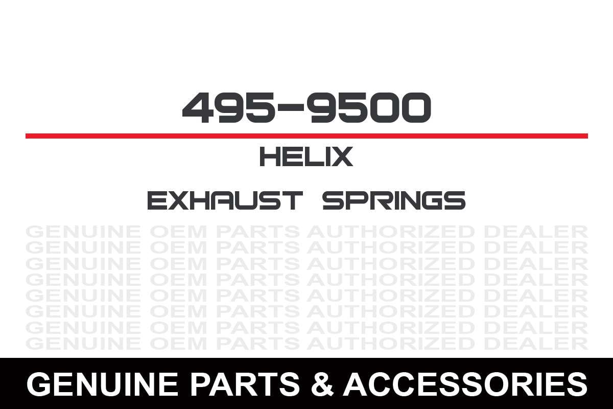 Exhaust Spring 95MM  Pair  SS