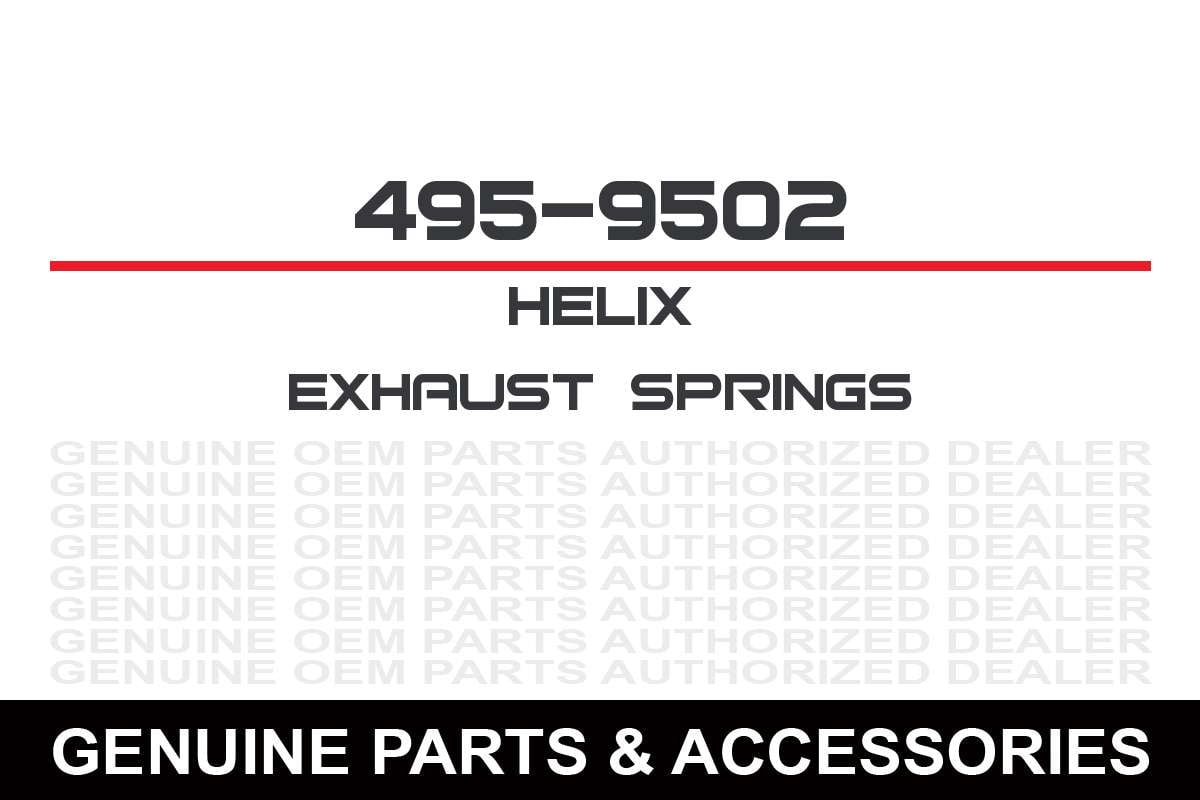 Exhaust Spring 95MM  Zinc  2 Pk