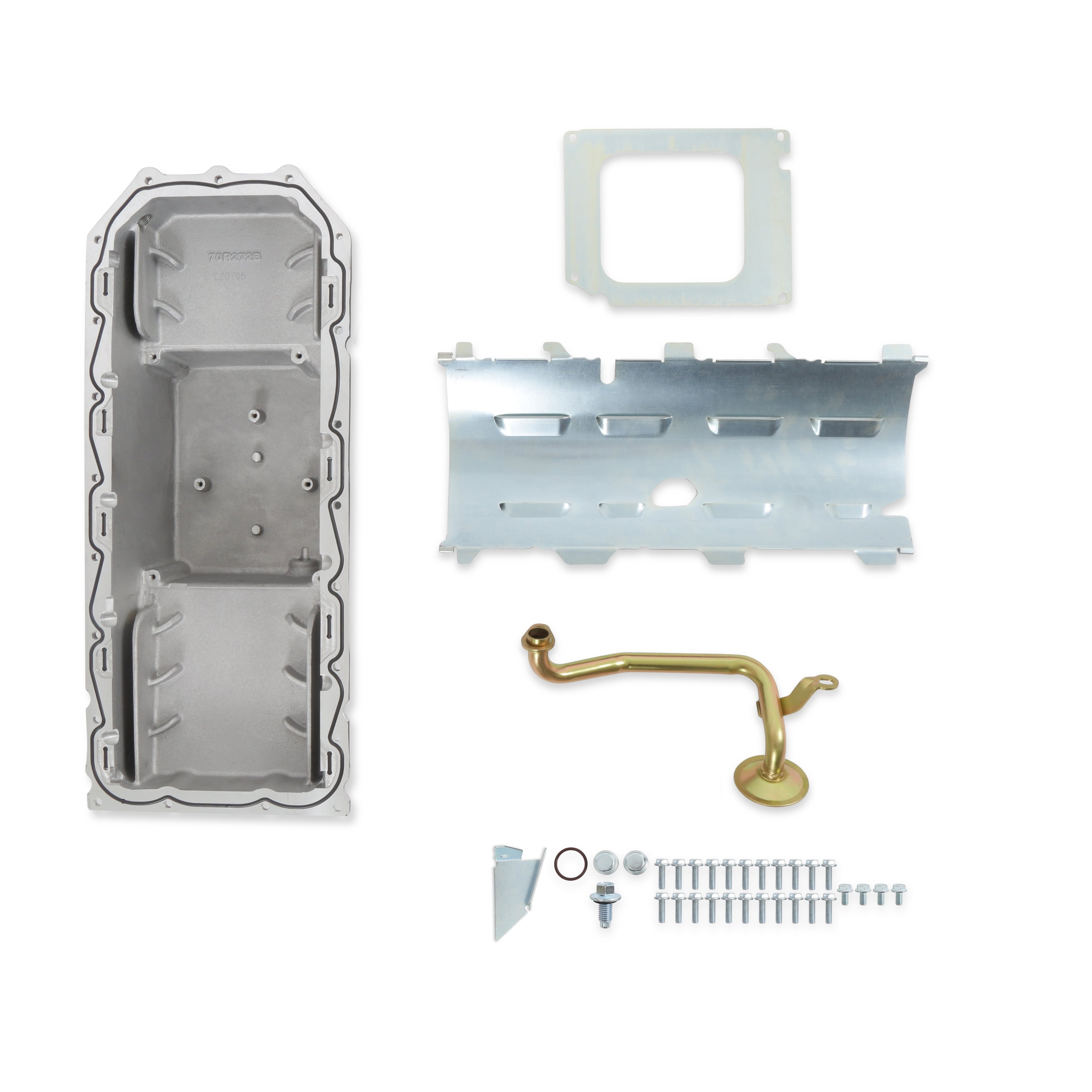 Cast Hemi Mid-Sump Pan-Late/Vvt Bk