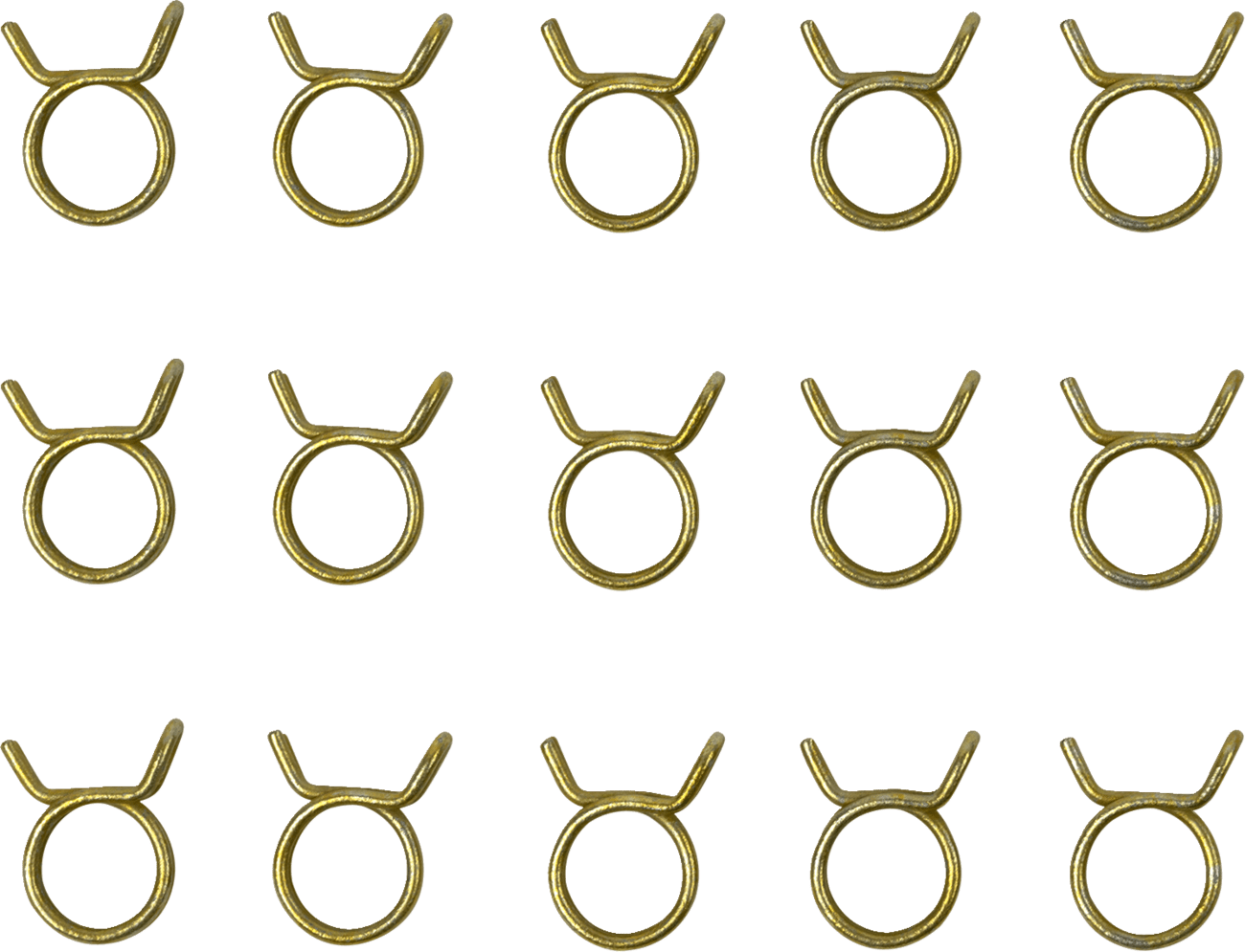 7/16' Double Wire Hose Clamp  15PK