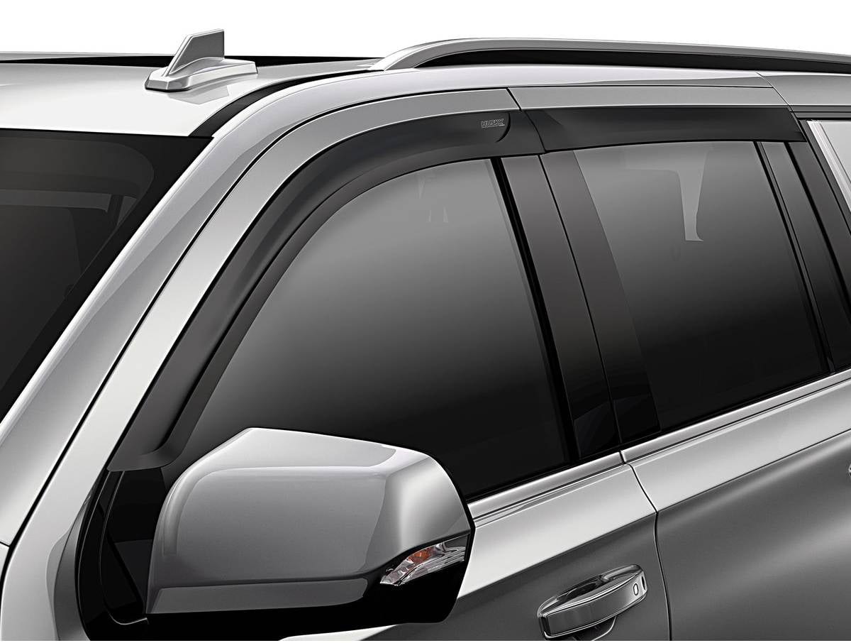 Ventvisor Low Pro 4PC Matt Blk