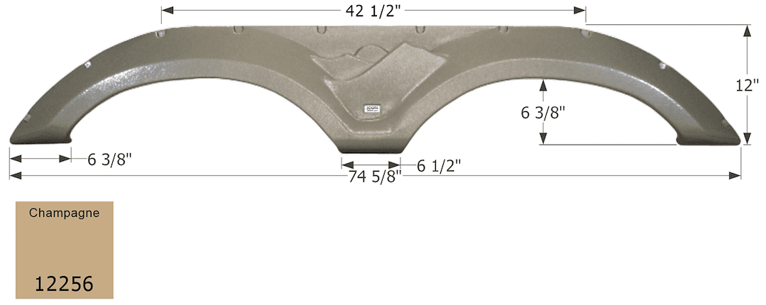 Fender Skirt  Keystone Ch