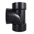 Fitting  ABS  San Tee-Wye  3'  Hub-
