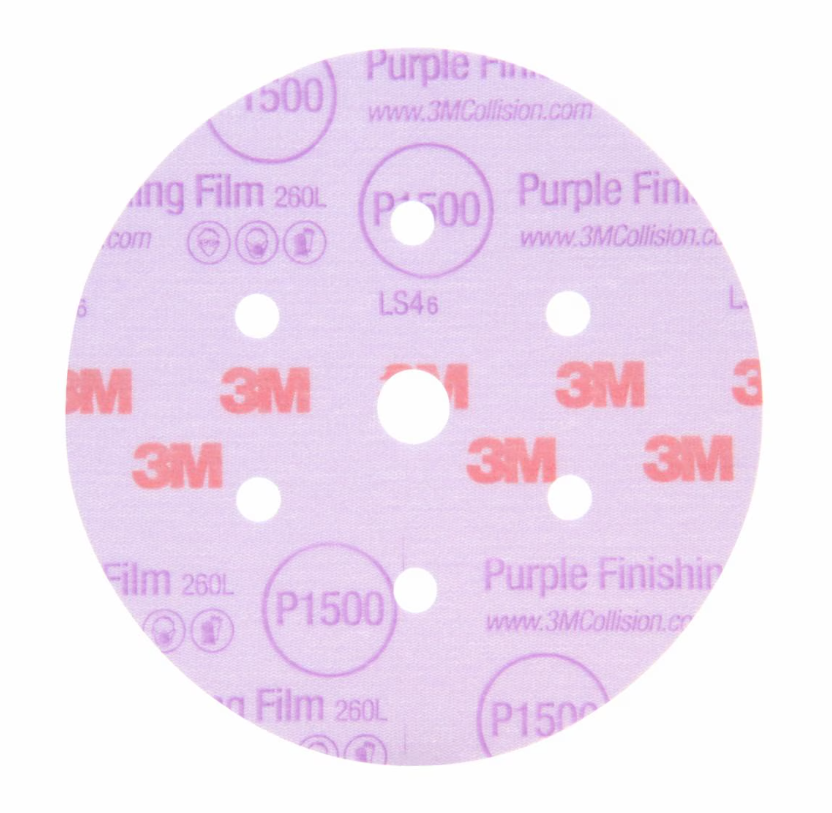 3m Hookit Finishing Film Disc Dus