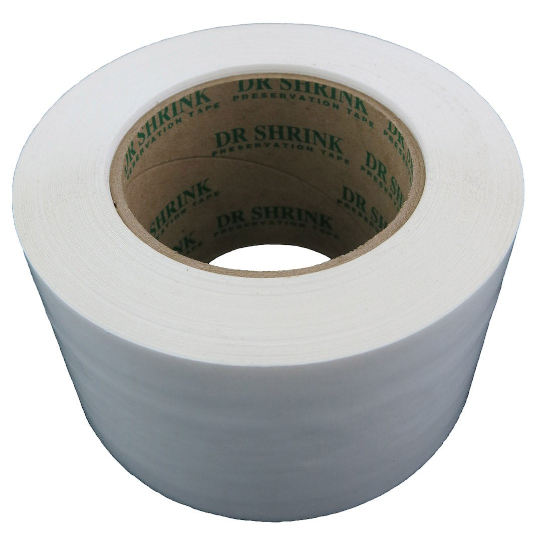 3' X 108' Preservation Tape - White