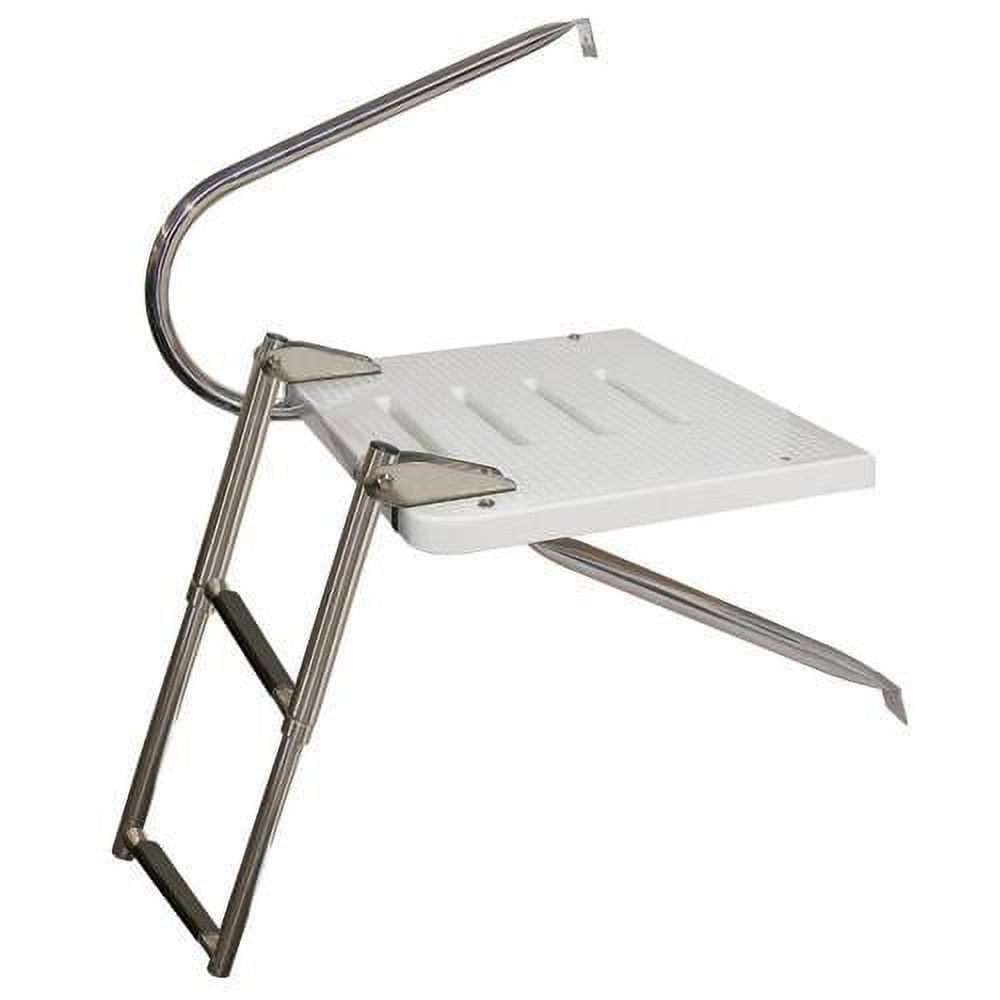 O-B Swim Platform W/ 2 Step Over Platform Ladder