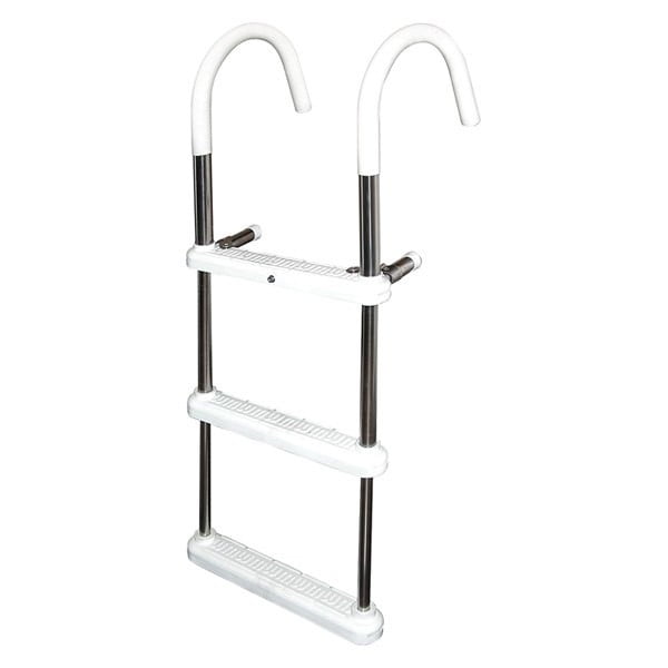 4-Step Gunwale Hook Ladder 11" Aluminum