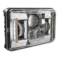 LED Headlight Heated 4X6 8800 Evoii