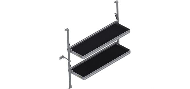 Folding Shelves - 60' Unit