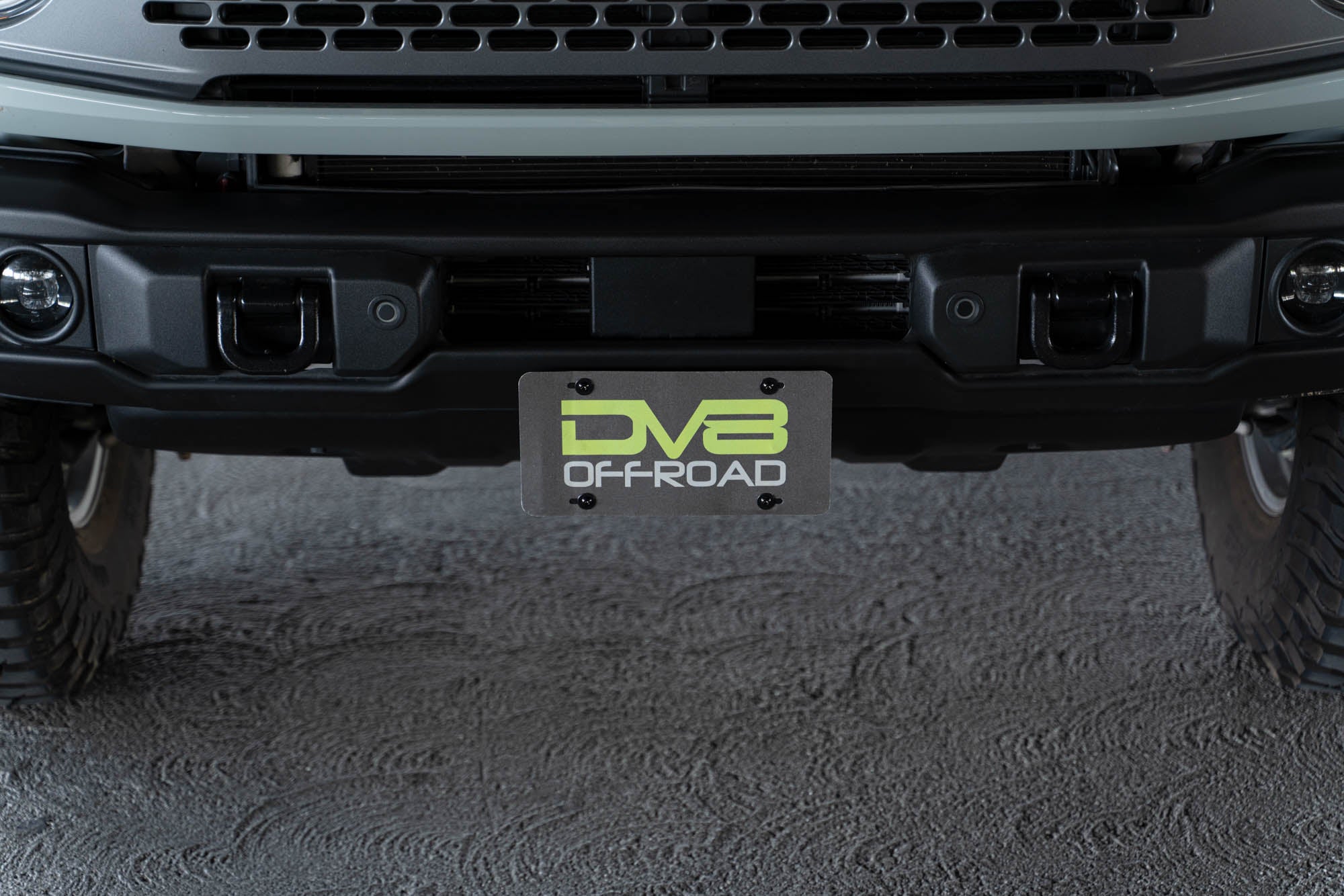 Ford Bronco Capable Bumper Front License Plate Mount