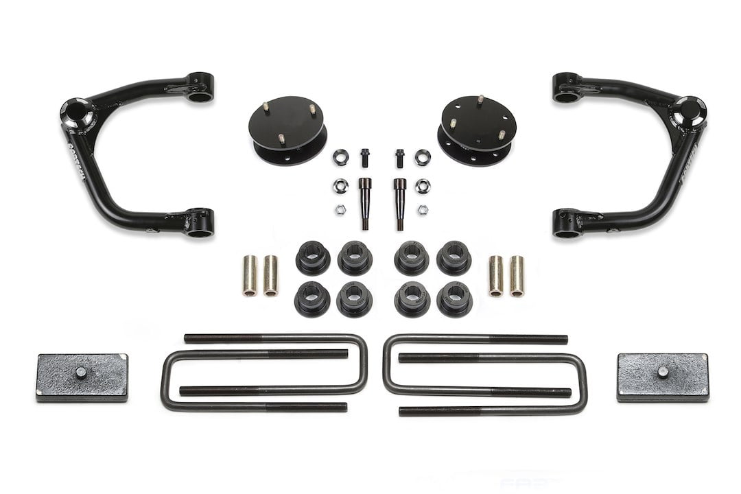 Fabtech Suspension Control Arm Kit - Control Arm Kit, 3.5 In. Lift, Upper, Uniball, For PN[K1129/K1129M/K1131]