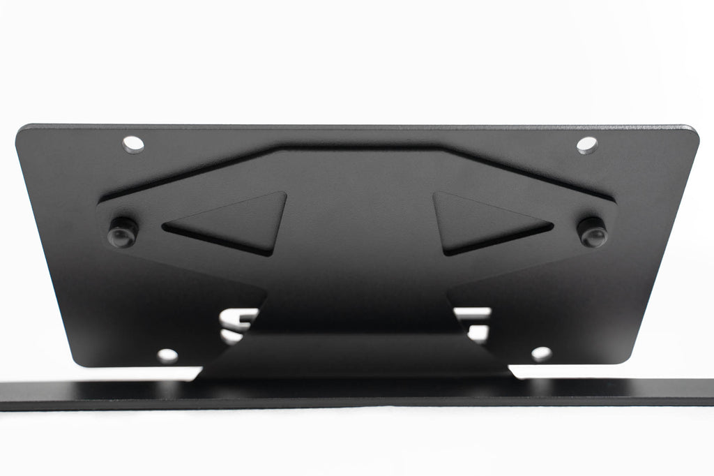 Ford Bronco Capable Bumper Slanted Front License Plate Mount