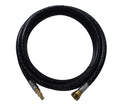 1/4 ID LP Hose.  Qd Plug X F/Fl  72