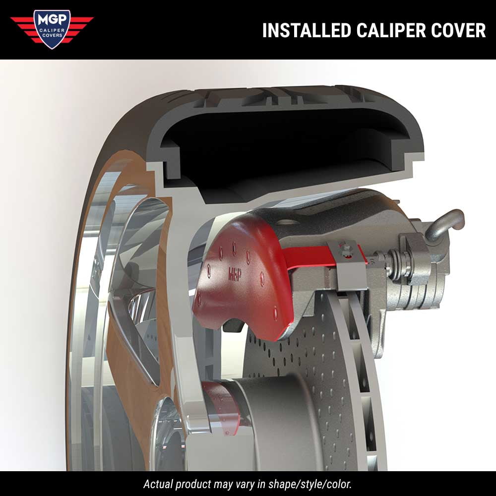 Set of 4 Caliper Covers  Engraved F