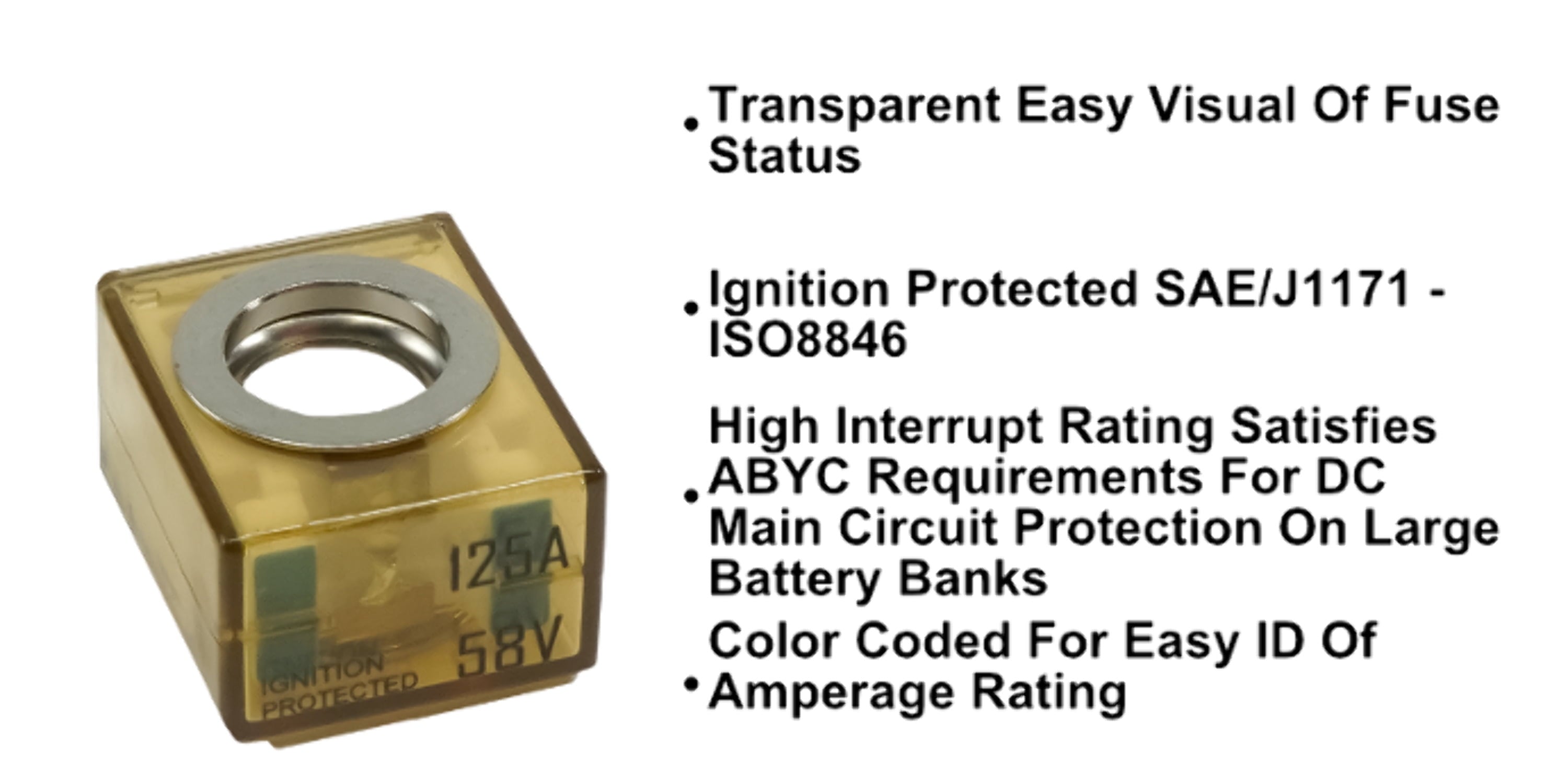 Mrbf Terminal Fuse - 125 a