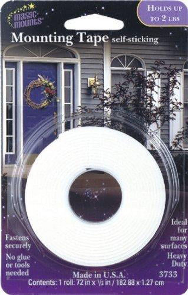 1/2' X 72' Mounting Tape