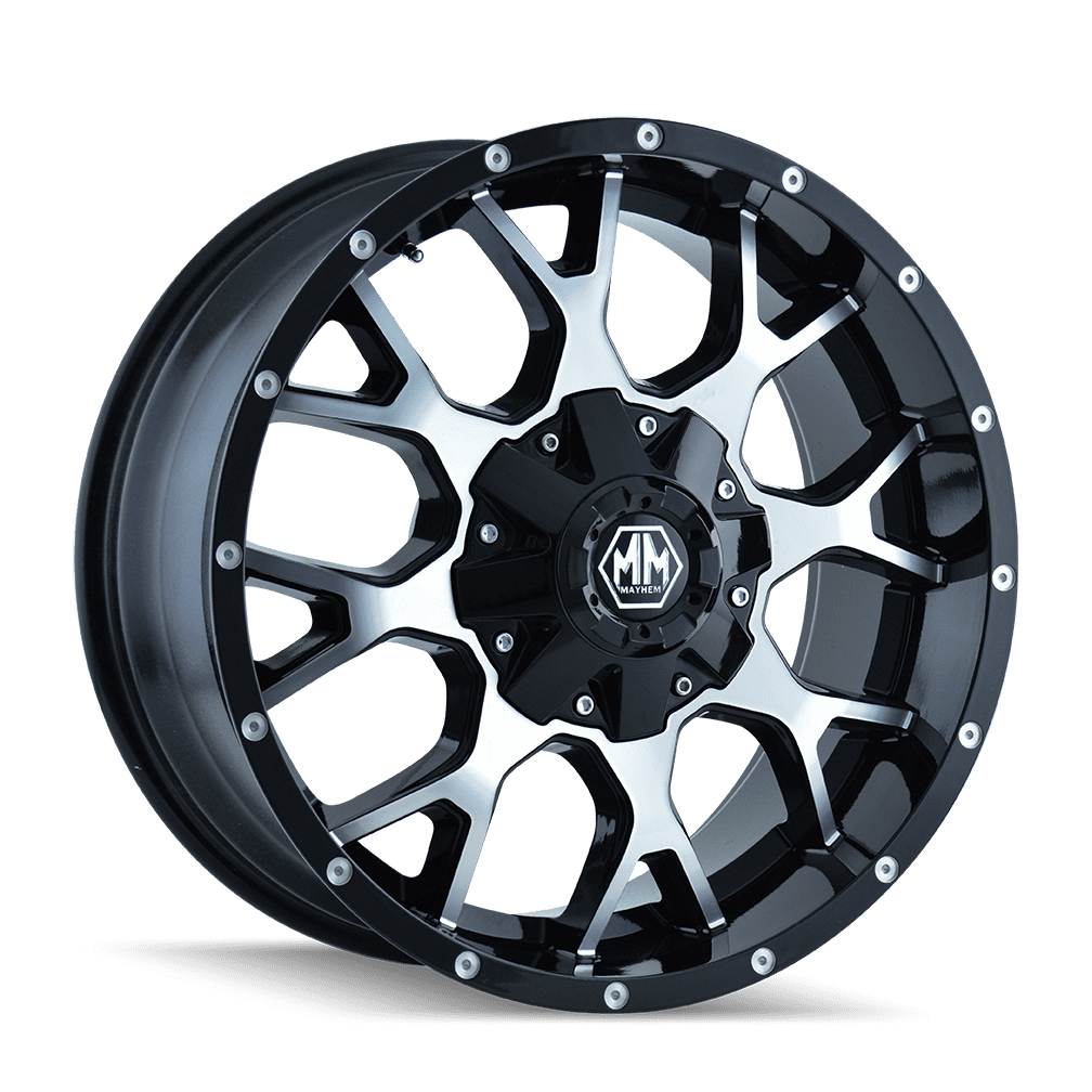 Warrior (8015) Blk/Machined Face 20