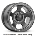 17X9 5X5.5 4.53 MT Canyon Pro Black