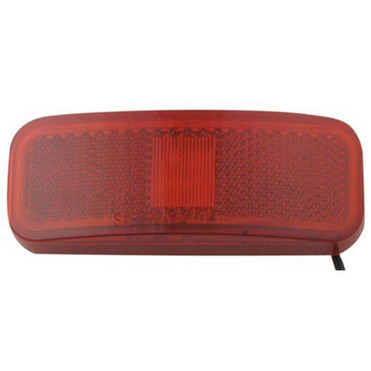 LED Mark LIGHT;RECT;1 Wire;red