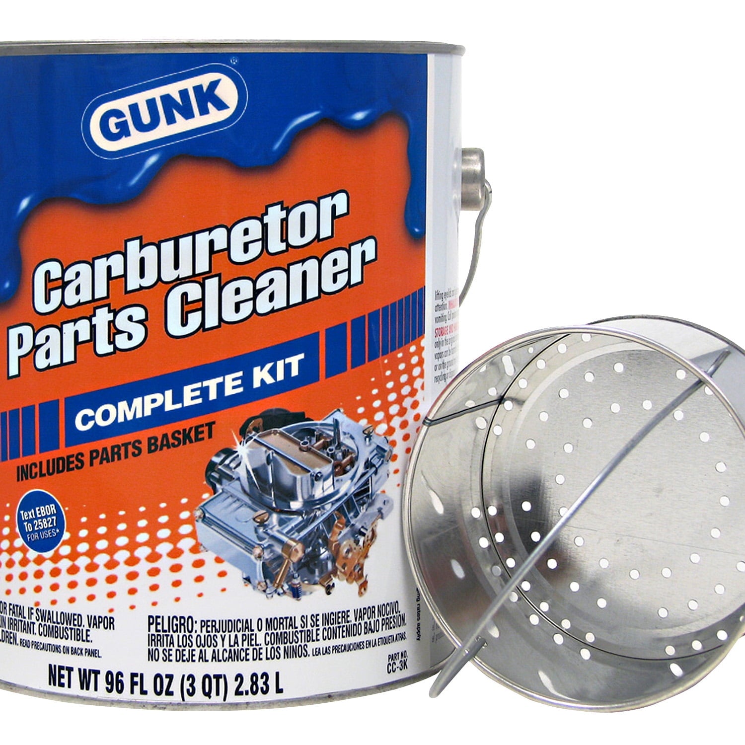 Parts Cleaner with Dip Basket 1 Gal