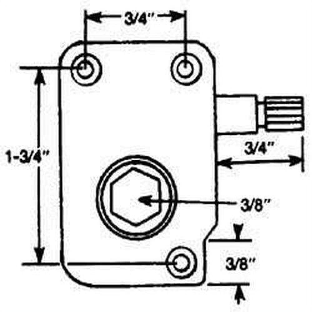 Operator  3/8' Hex Sidemo