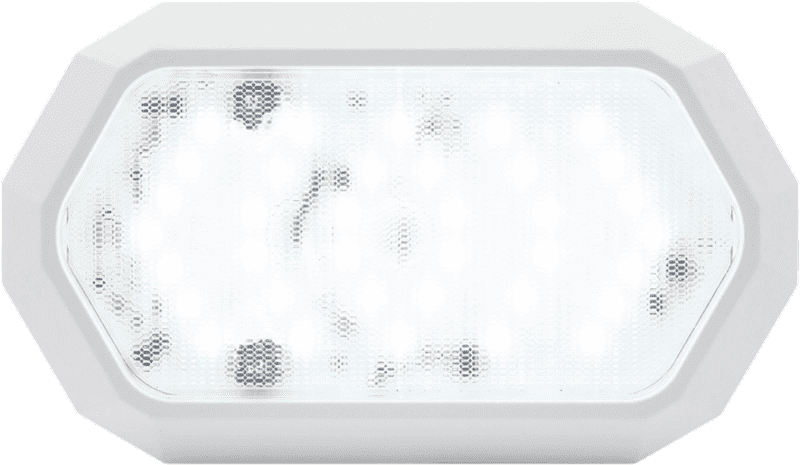 LED Utility Ultra Thin Clear White