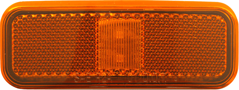 2LED Ylw Marker Light W/Reflex Lens