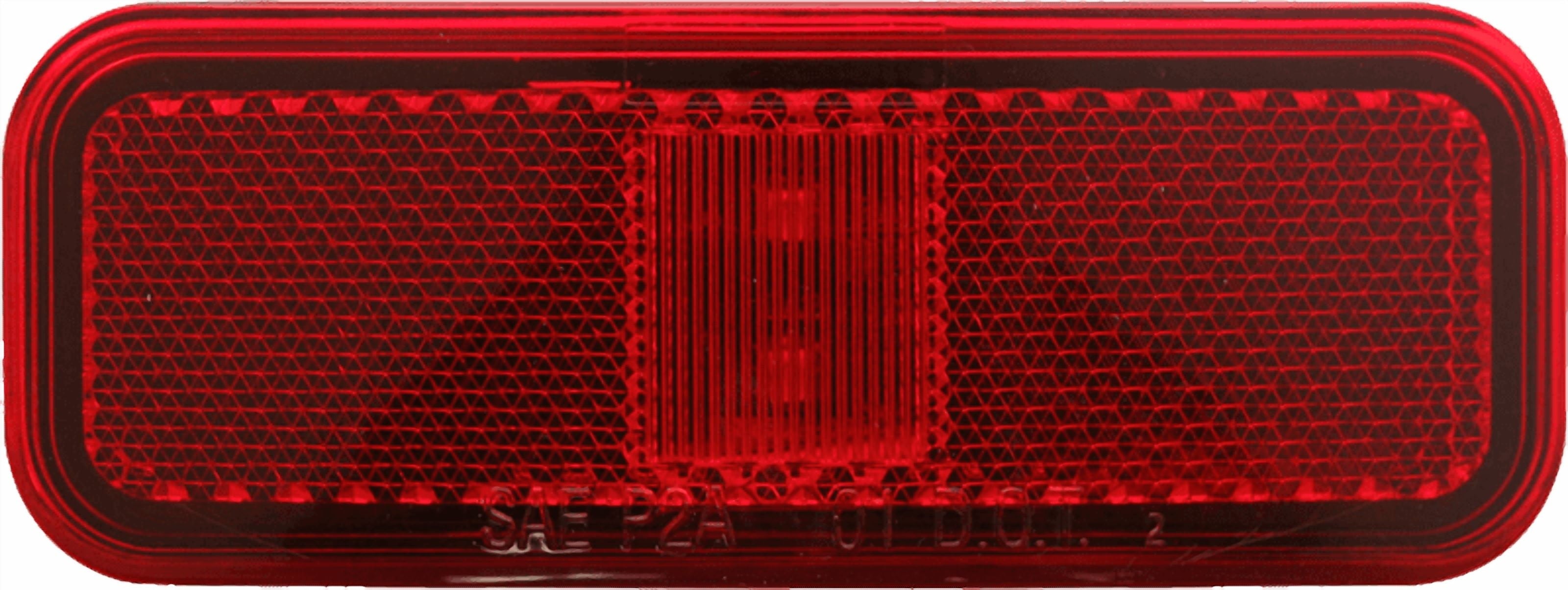 2LED Red Marker Light W/Reflex Lens