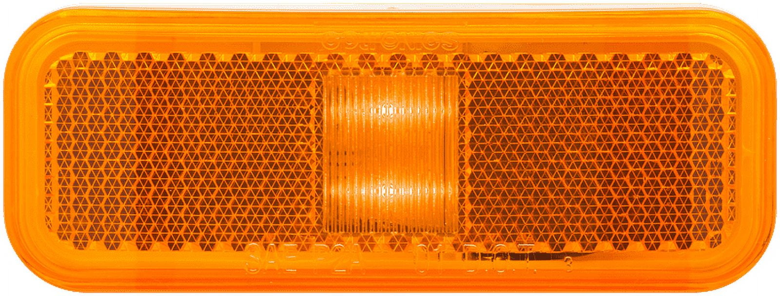 LED MARK;RECT;2 Diode;two Wire;ambr