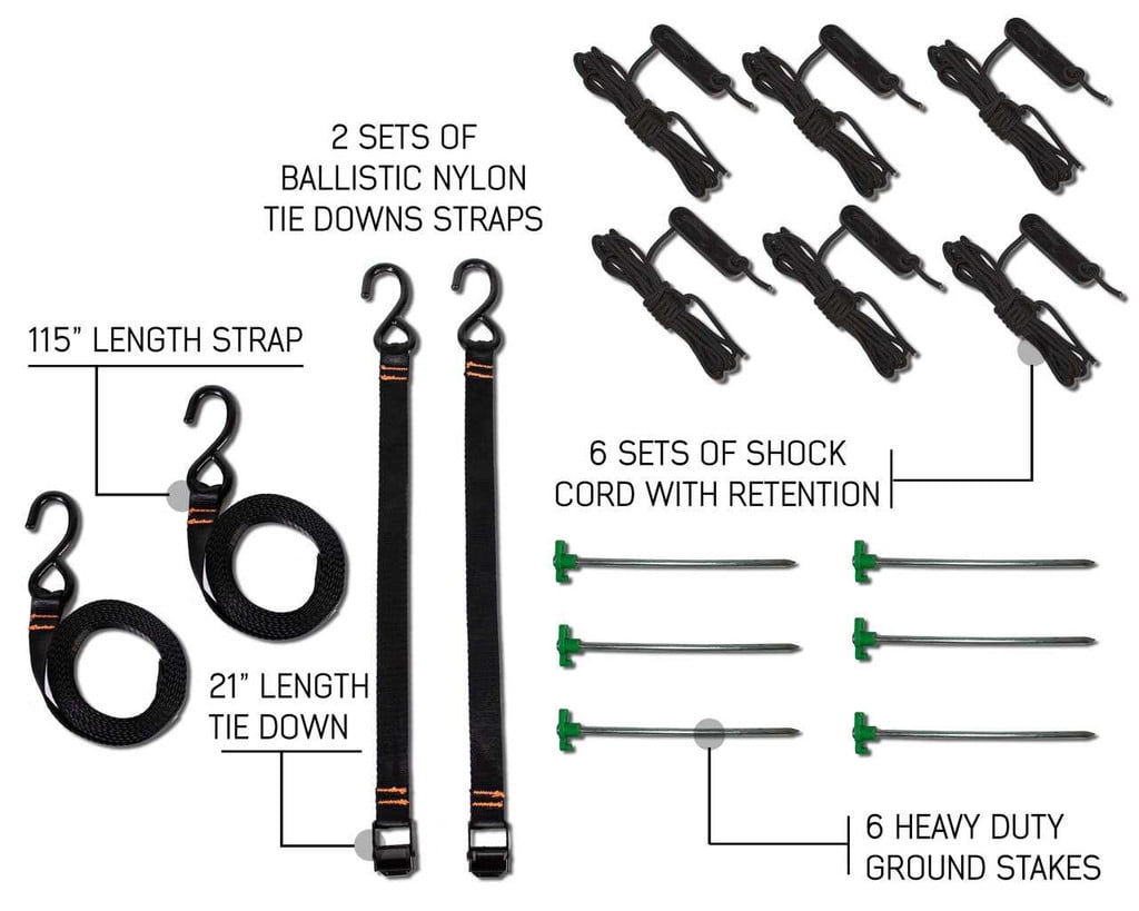 Nomadic 270 LT Awning Brackets