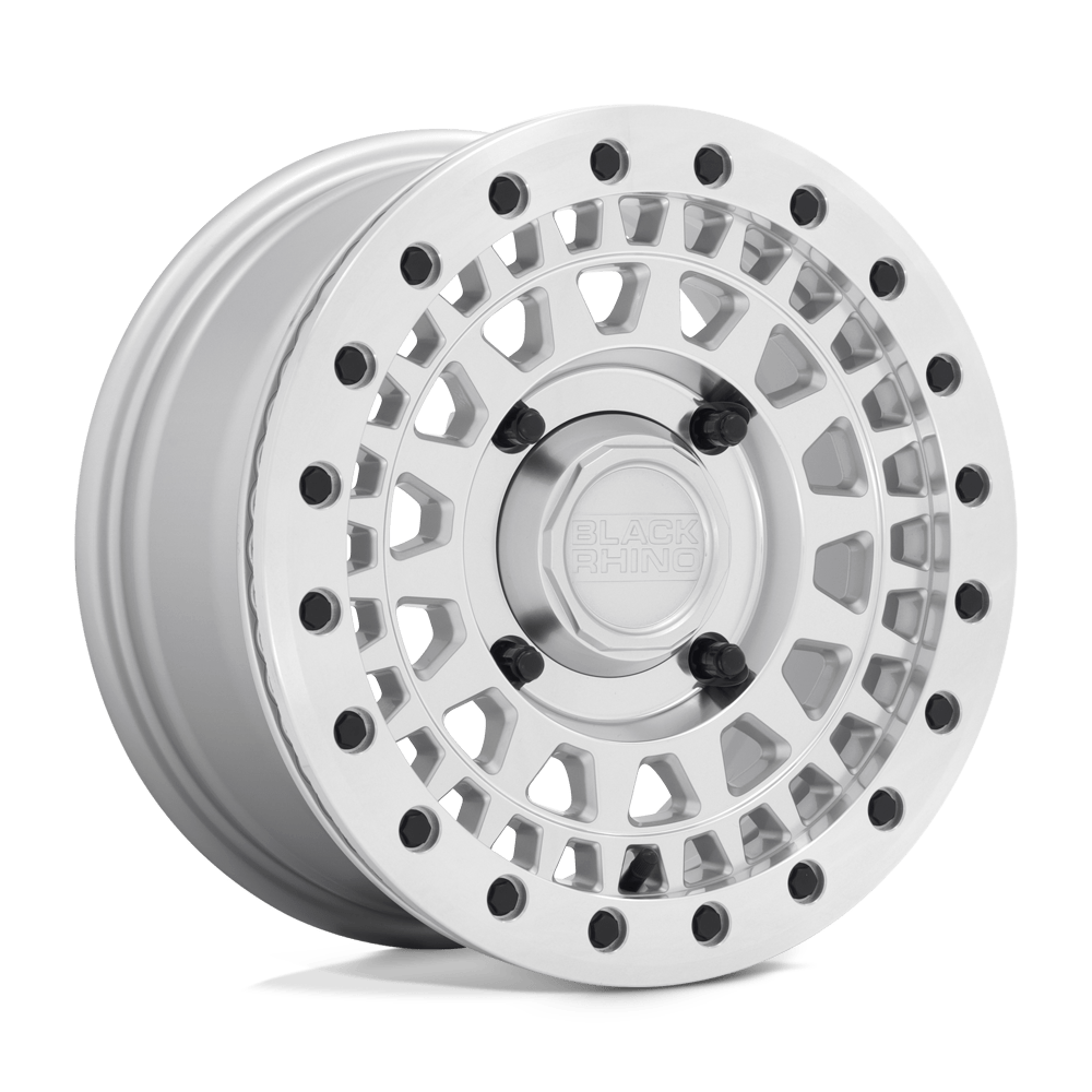 Black Rhino Hard Alloys - UTV PARKER UTV BL 14X7 4X156 +51 132 SLV MIR