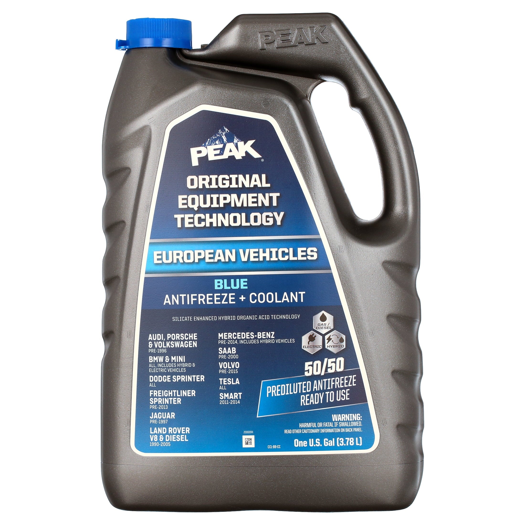 Peak OEM European Blue 50/50 Antifr