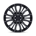 Performance Replicas PR223 26X10 6X5.5 78 +28 G-BLK MILL
