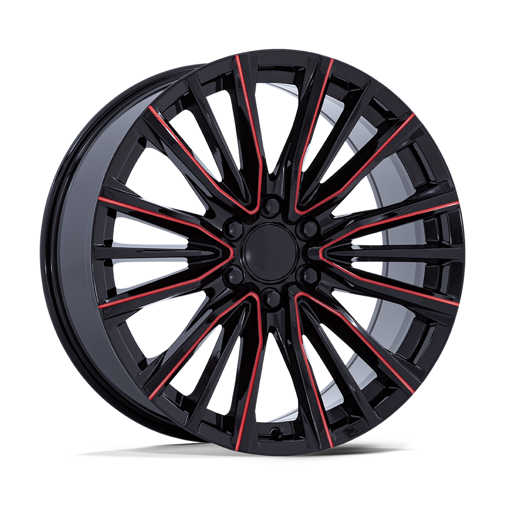 Performance Replicas PR223 26X10 6X5.5 78 +28 G-BLK MILL-RED