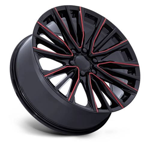 Performance Replicas PR223 26X10 6X5.5 78 +28 G-BLK MILL-RED