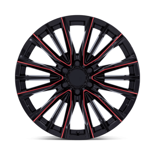 Performance Replicas PR223 26X10 6X5.5 78 +28 G-BLK MILL-RED