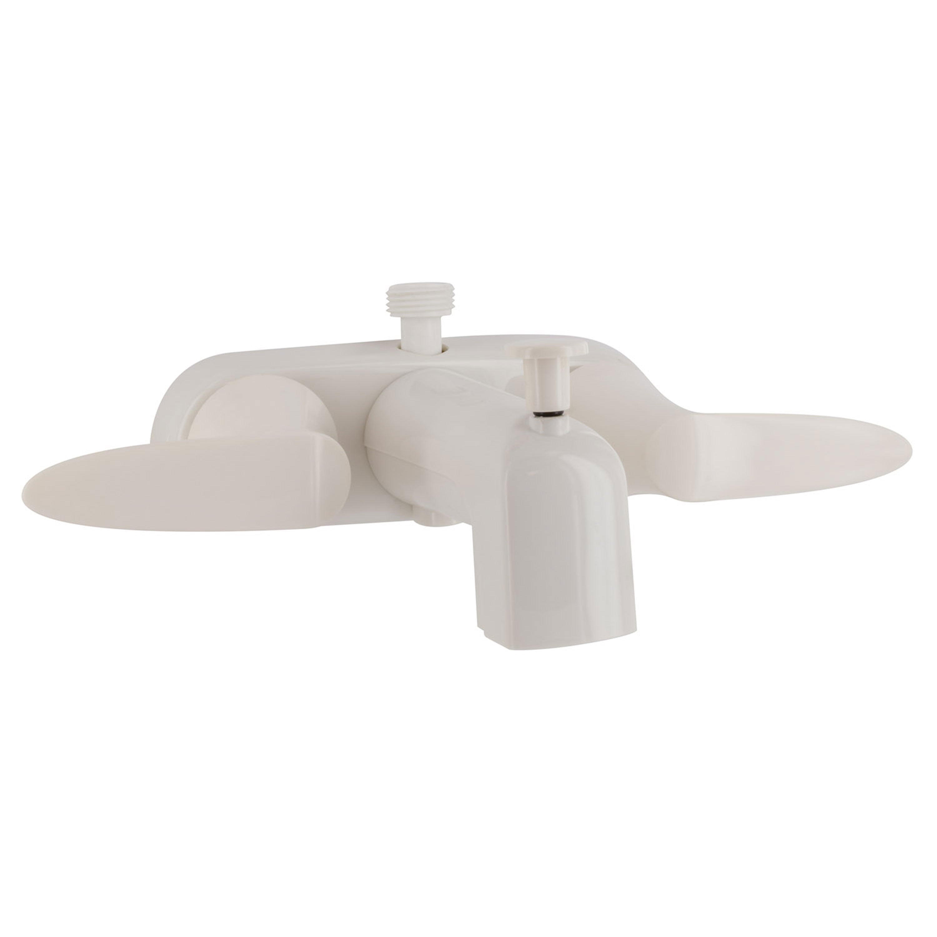 Catalina 4' Tub/Shower Faucet  Wh