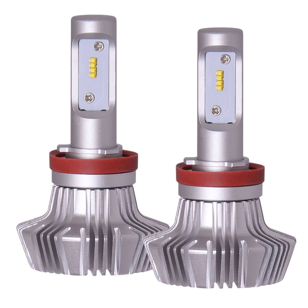 White H11 Platinum LED Bulb Kit  4