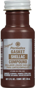 Gasket Shellac 2 OZ/Cs 12
