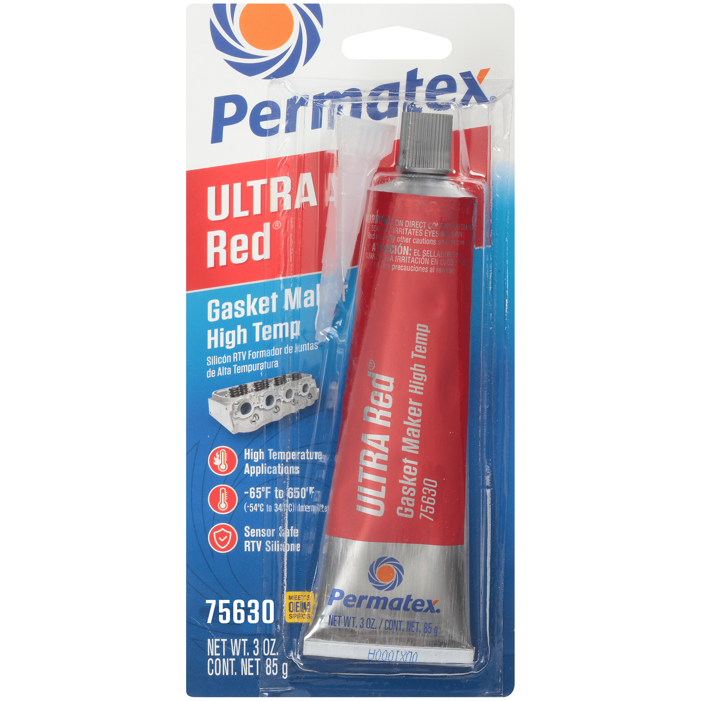 Permatex Ultra Red RTV 3.35oz